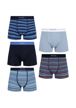 Paul Smith patterned boxers (set of five) - Blue