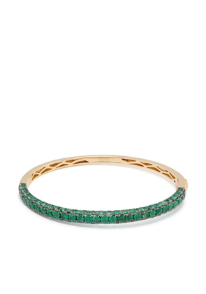 SHAY 18K yellow gold emerald bracelet