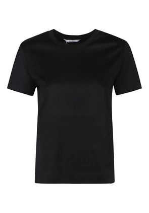 Max Mara logo-embroidered top - Black