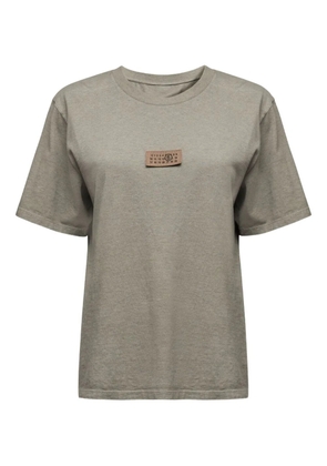 MM6 Maison Margiela cotton T-shirt - Grey