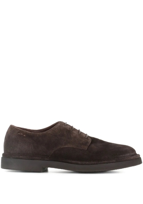 Alexander Hotto suede derby shoes - Brown