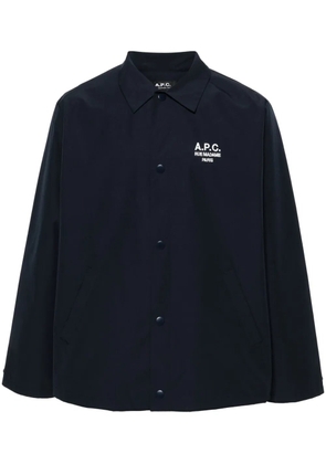 A.P.C. Regis shirt jacket - Blue