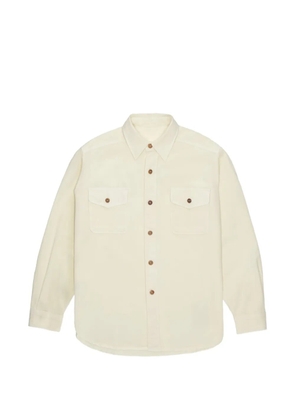 Fortela buttoned-pockets overshirt - Neutrals