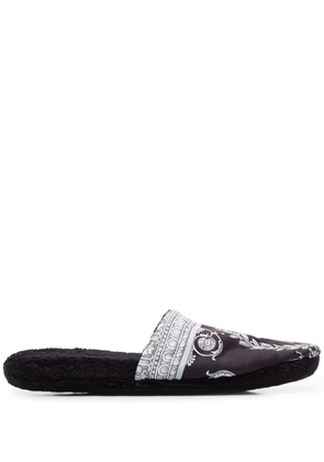 Versace I Love Baroque slippers - Black
