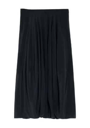 LEMAIRE balloon midi skirt - Black