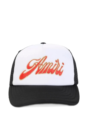 AMIRI logo-embroidered cap - Black