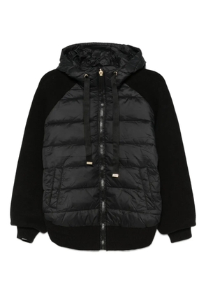 TWINSET quilted hooded jacket - Black