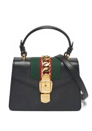 Gucci Pre-Owned mini Sylvie Web-detail tote bag - Black