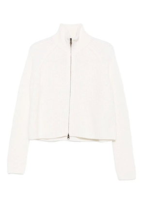 Lisa Yang zip-up cardigan - Neutrals