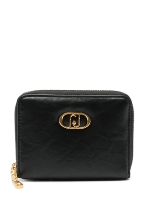 LIU JO logo zip-around wallet - Black
