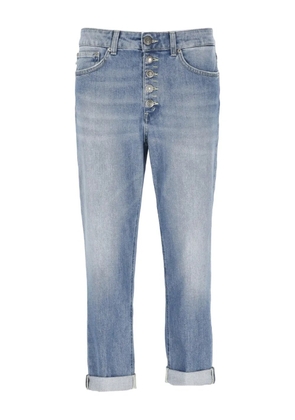 DONDUP logo-patch jeans - Blue