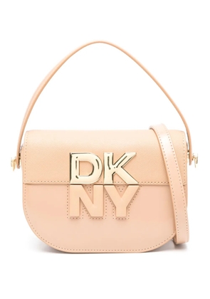 DKNY logo-lettering tote bag - Neutrals