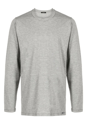 TOM FORD crew-neck long-sleeve T-shirt - Grey