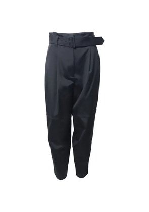 A.L.C. belted tapered trousers - Black