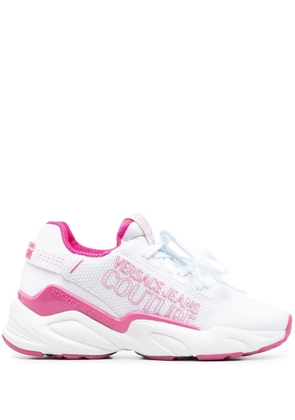 Versace Jeans Couture logo-print low top sneakers - White