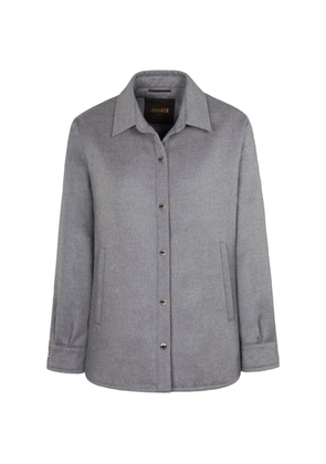 Moorer Kinsale buttoned jacket - Grey