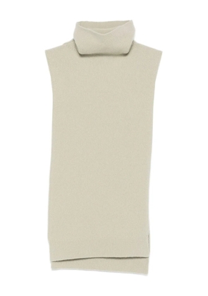 Christian Wijnants turtleneck sleeveless top - Neutrals