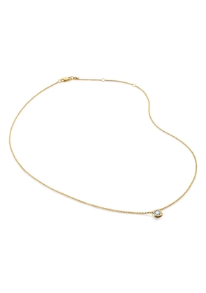 Monica Vinader Solitaire chain necklace - Gold