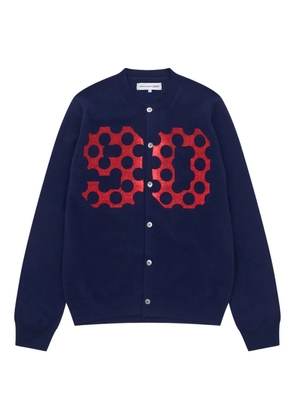 Comme Des Garçons Shirt x A$AP Nast 90N Dot cardigan - Blue