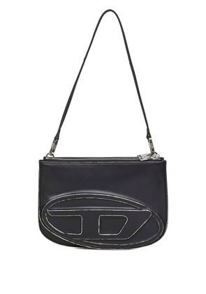 Diesel 1DR Twin embossed-logo shoulder bag - Black