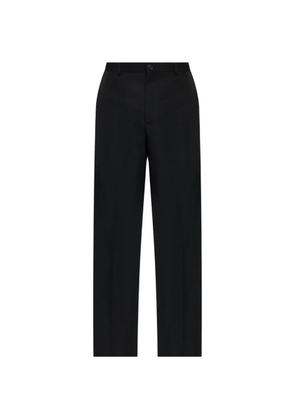 Balenciaga button fastening trousers - Black