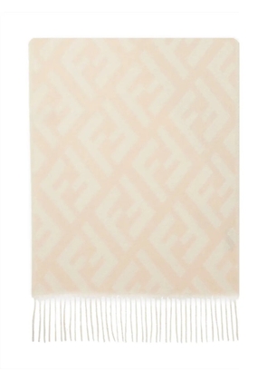 FENDI cashmere scarf - Neutrals