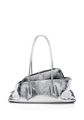 The Attico small La Passeggiata shoulder bag - Silver