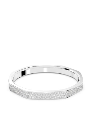 Swarovski Dextera crystal-embellished bangle bracelet - White