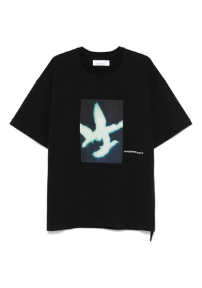 Peacemaker Oamc Dark Flower T-shirt - Black