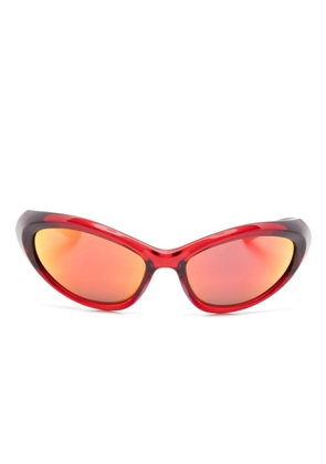 Balenciaga Eyewear Sporty B sunglasses - Red