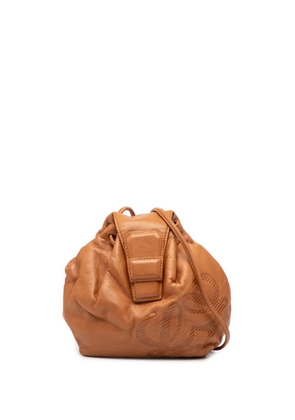 Loewe Pre-Owned 20th Century Mini Anagram Leather crossbody bag - Brown