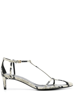 KHAITE 45mm Bella sandals - Neutrals