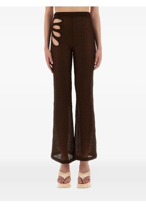 Selia Richwood Lily pleated trousers - Brown