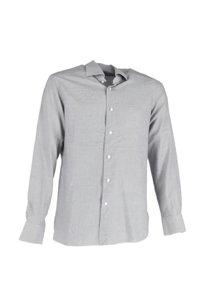 Ermenegildo Zegna Vintage striped buttoned long-sleeve shirt - Grey