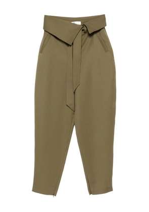 The Attico tapered trousers - Green