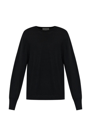 Officine Generale Nina crewneck long-sleeve sweater - Black
