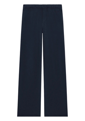 Courrèges bootcut track pants - Blue