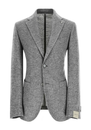 L.B.M. 1911 single-breasted jersey jacket - Grey