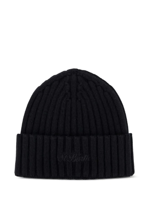 MC2 Saint Barth Wengen ribbed beanie - Black