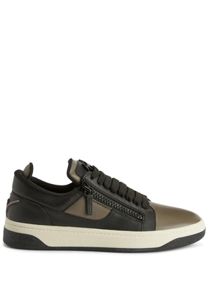 Giuseppe Zanotti GZ94 double-zip low-top sneakers - Brown