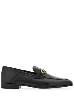 Ferragamo Gancini loafers - Black
