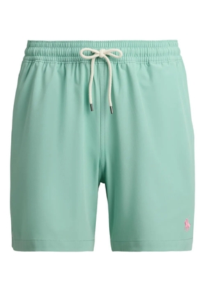 Polo Ralph Lauren embroidered drawstring swim shorts - Green