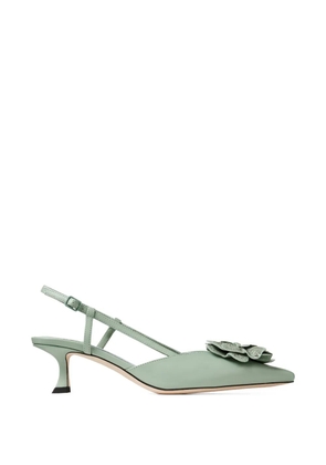 Jimmy Choo Mimmi floral slingback pumps - Green