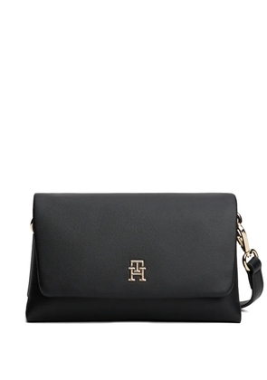 Tommy Hilfiger logo-plaque mini bag - Black