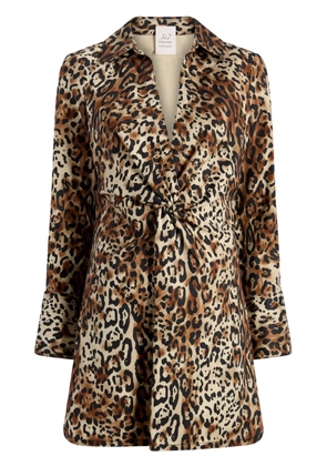 Cinq A Sept Mckenna mini dress - Brown