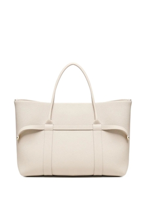 Loro Piana Ghiera calfskin-leather shopper bag - Neutrals