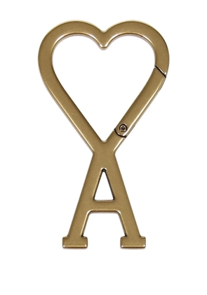 AMI Paris Ami De Coeur hook keyring - Gold
