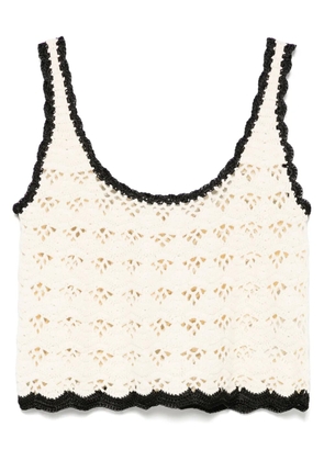 ZIMMERMANN Rhiannon top - Neutrals