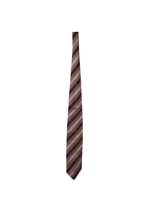 Ermenegildo Zegna Vintage striped jacquard tie - Pink