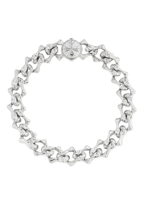 Emanuele Bicocchi Sharp chain logo bracelet - Silver